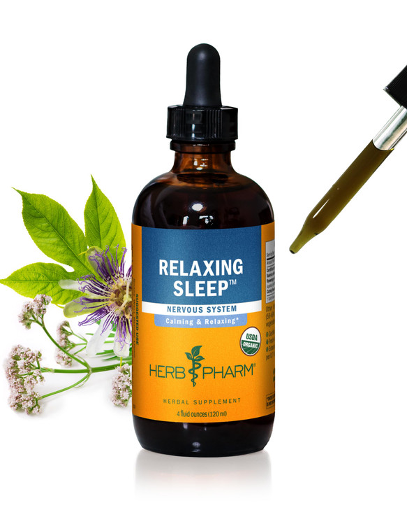 Herb Pharm Relaxing Sleep Herbal Formula with Valerian Liquid Extract