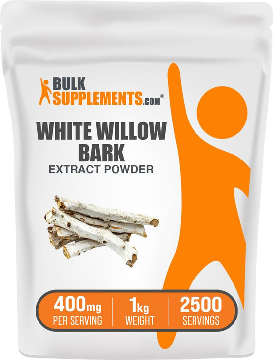 BulkSupplements.com White Willow Bark Extract Powder