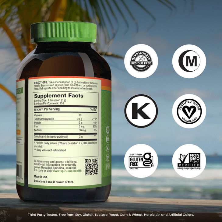 Nutrex Hawaii Pure Hawaiian Spirulina Powder