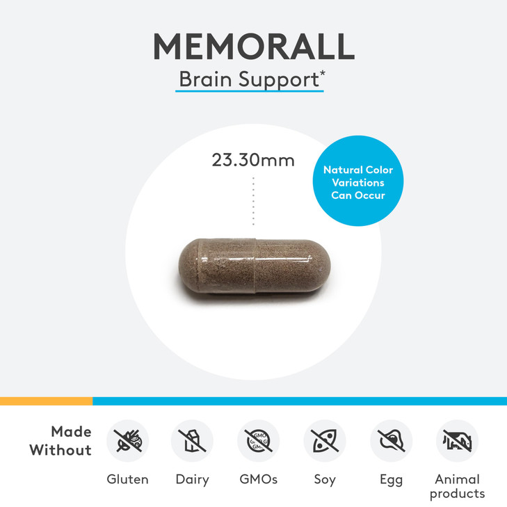 XYMOGEN MemorAll - Brain Support Supplement