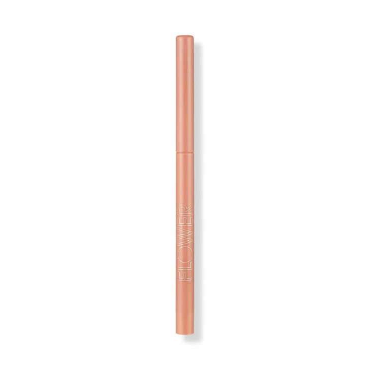 Flower Beauty Petal Pout Lip Liner- Smooth & Creamy Lip Liner with Pigment Rich Color Prevents Feathering of Lip Color Comes with Builtin Sharpener,