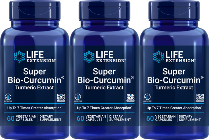 Life Extension Super Bio-Curcumin Turmeric Extract 400 mg, 60 Vegetarian