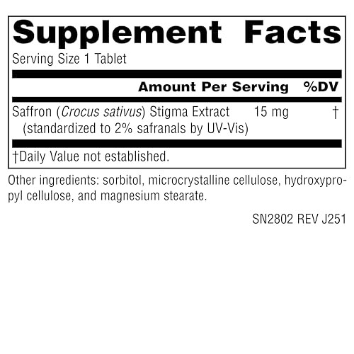 Source Naturals Serene Science Saffron Extract, for Mood Support* - 30 Tablets