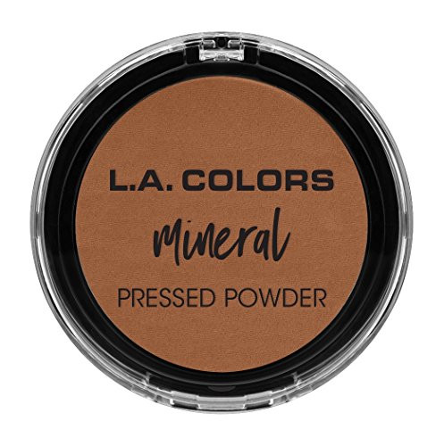 L.A. COLORS Mineral Pressed Powder, Toffee CMP382
