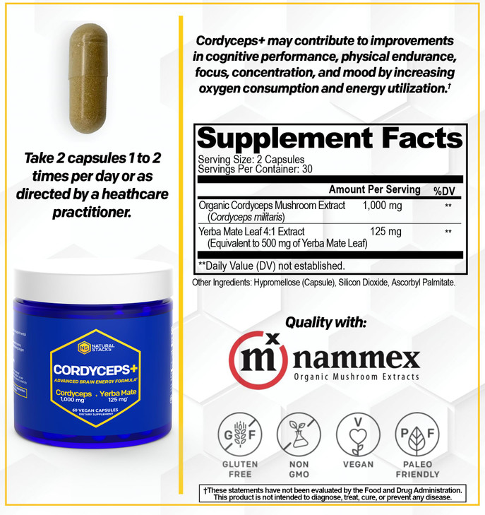 Cordyceps Mushroom Capsules