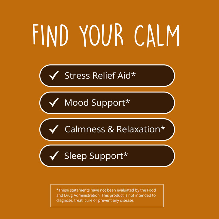 Happy Healthy Hippie Be Grounded Stress Relief Supplement
