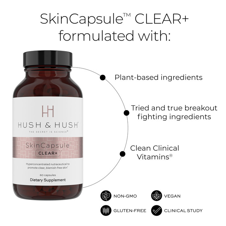 Hush & Hush Acne Supplements for Clear Skin