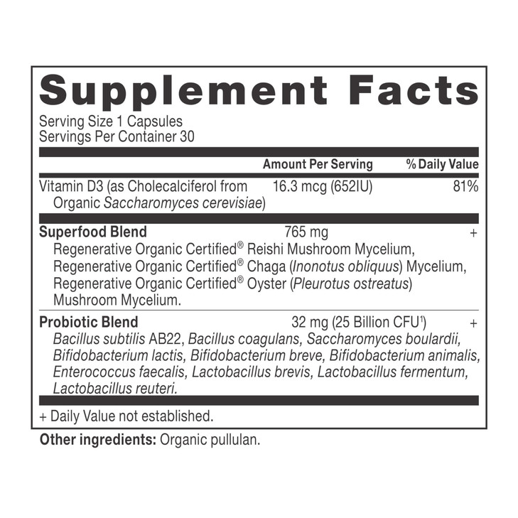 Ancient Nutrition Regenerative Organic Certified Probiotics for Women