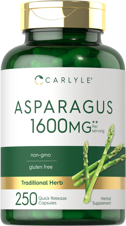 Carlyle Asparagus Supplement - 250 Powder Capsules
