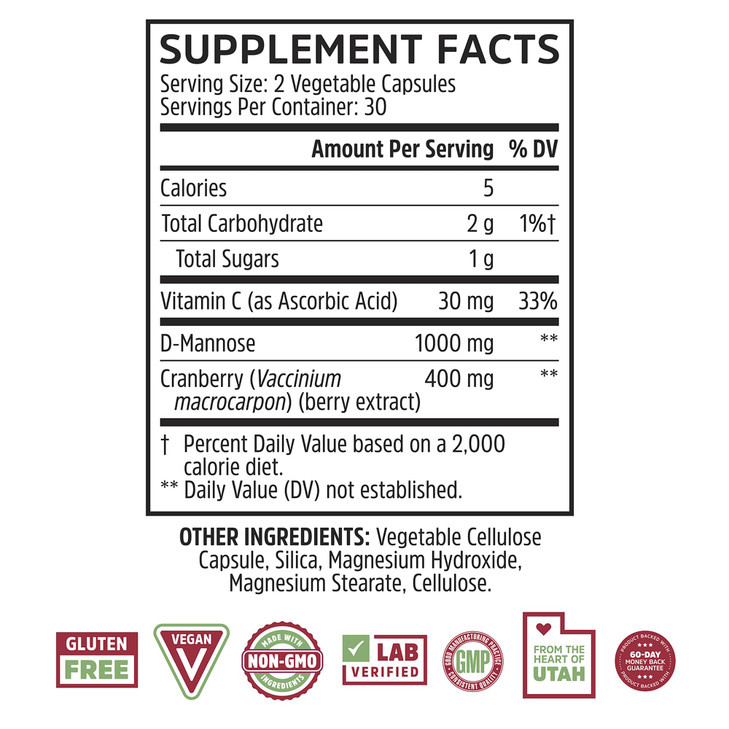 Zhou Cran-Defense - Cranberry Pills for Women &