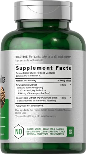 Horbäach Ashwagandha Supplement - Max Strength