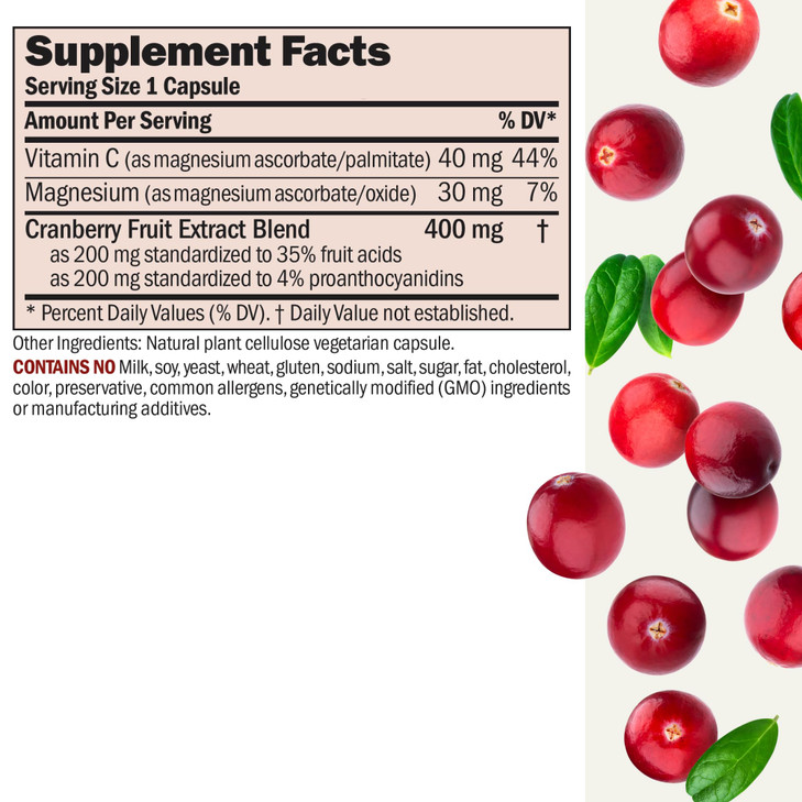 ANDREW LESSMAN Cranberry Benefits - 60 Capsules