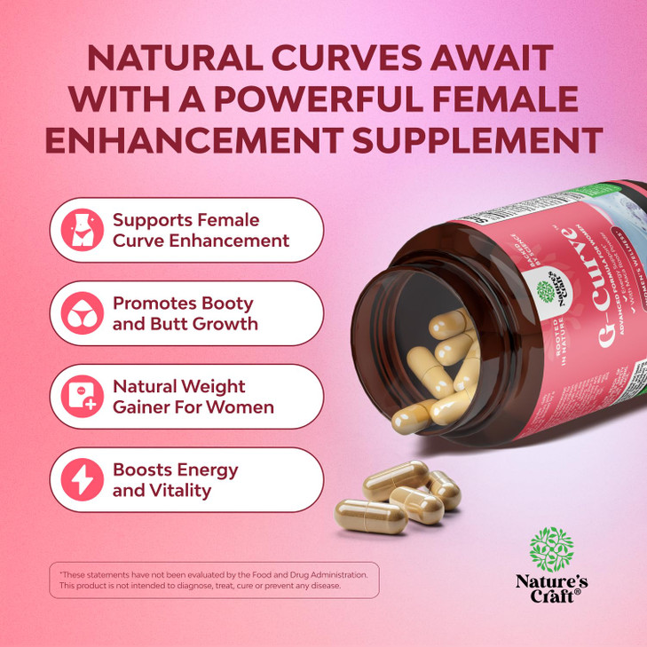 G-Curve Butt and Breast Growth Capsules