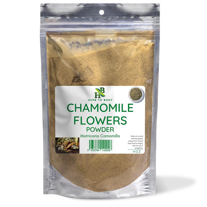 Herb To Body Dried Chamomile Flowers Powder