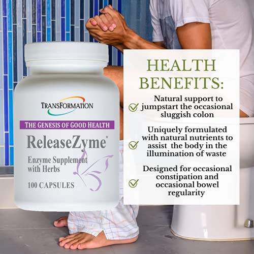 Transformation The Genesis of Good Health Enzymes ReleaseZyme Blend Supplement