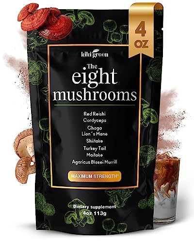KIKI Green 8 Mushrooms Powder Extract