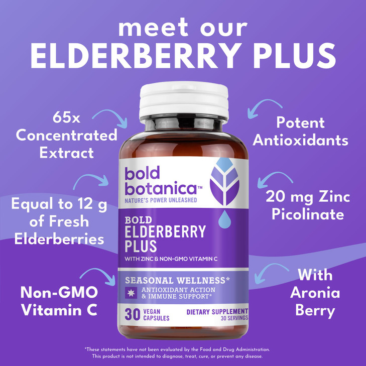 Bold Botanica Elderberry Plus