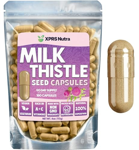XPRS Nutra Milk Thistle Seed Capsules