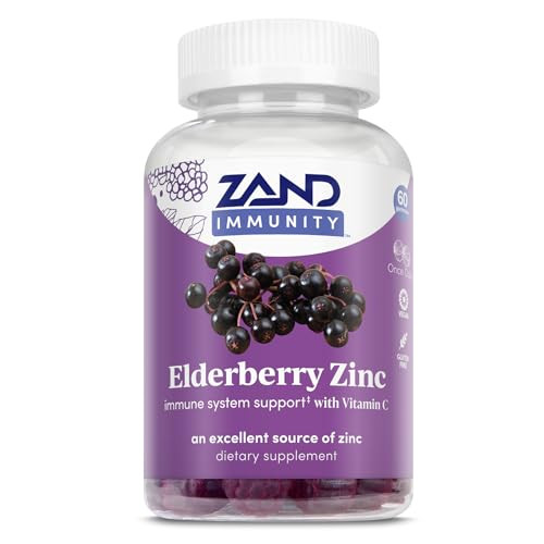 ZAND IMMUNITY Elderberry Zinc Gummies with Vitamin C