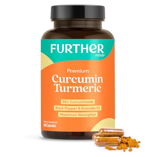 Further Food Premium Curcumin Turmeric Capsules 500mg