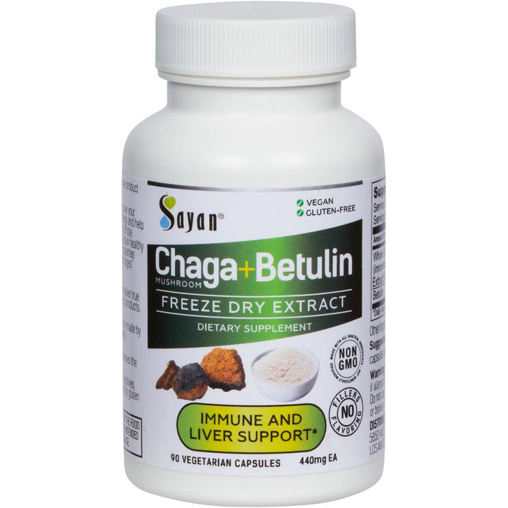 Sayan Siberian Chaga Mushroom Extract with Betulin