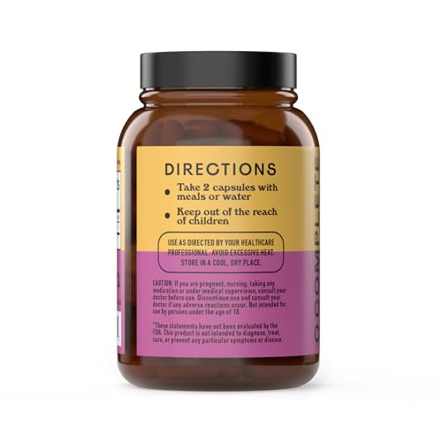 Complete Natural Products Organic Echinacea Capsules 600mg, 100ct