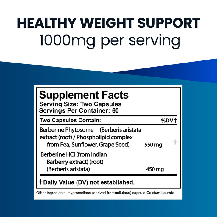 Ultimate Berberine Phytosome for Optimal Metabolic Health After 35