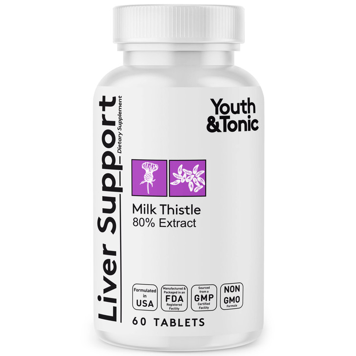 Youth & Tonic Liver Detox Cleanse Supplement