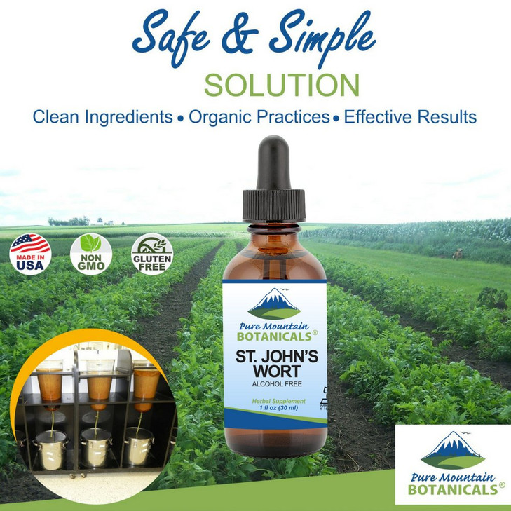 Pure Mountain Botanicals St Johns Wort Tincture