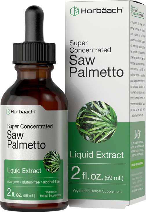 Horbäach Saw Palmetto Liquid Extract - 2 Fl Oz