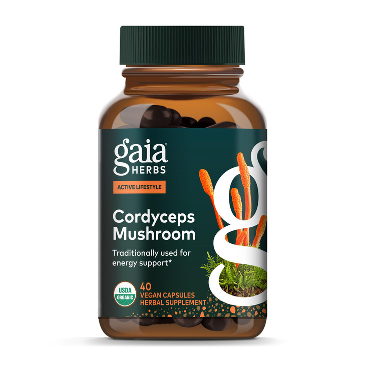 Gaia Herbs Cordyceps Mushroom