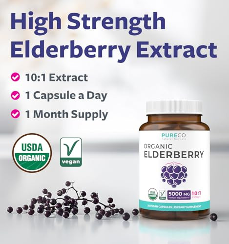 Organic Elderberry Capsules