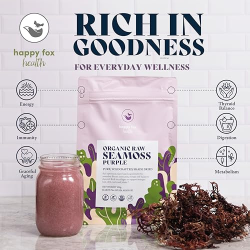 Organic Sea Moss Raw Purple