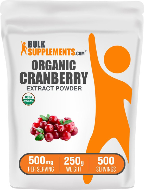 BulkSupplements.com Organic Cranberry Extract Powder