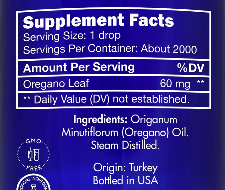 Zongle Therapeutics Oregano Oil, Food Grade, Safe for Ingestion, Edible