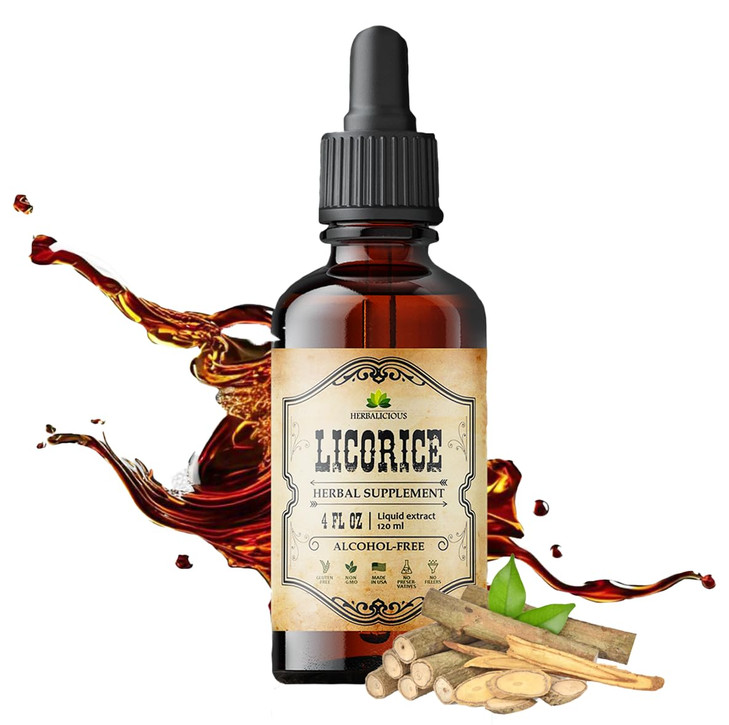 HERBALICIOUS Licorice Root Extract (Glycyrrhiza glabra)
