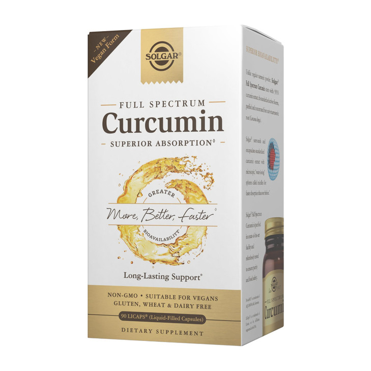 Curcumin 185x 40 mg Solgar 90 Softgels