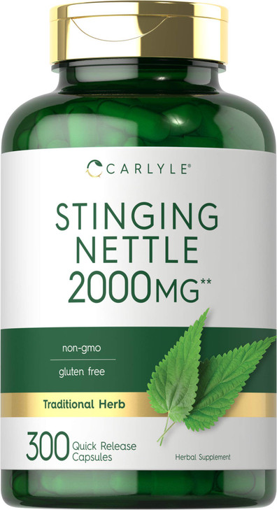 Carlyle Stinging Nettle Leaf Extract - 300 Capsules