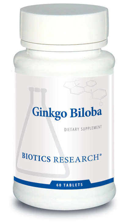Biotics Research Ginkgo Biloba Standardized 24% Ginkgo Biloba Percent Extract