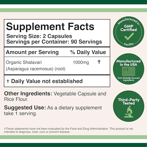 Organic Shatavari Capsules