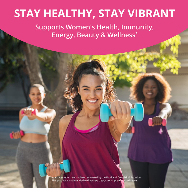Multivitamin for Women with 39 Key Nutrients, Essential Vitamins, Minerals