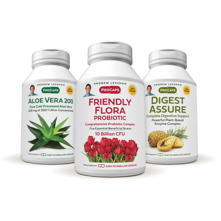 ANDREW LESSMAN Complete Digestion Kit - 90 Capsules