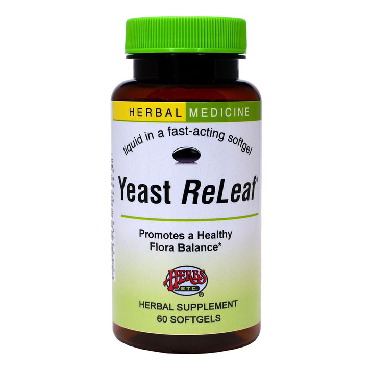 Herbs Etc. Yeast ReLeaf Softgels 60 ct