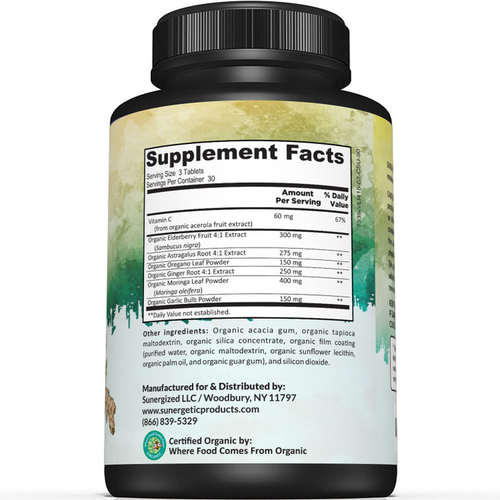 USDA Organic Immune Support Supplement