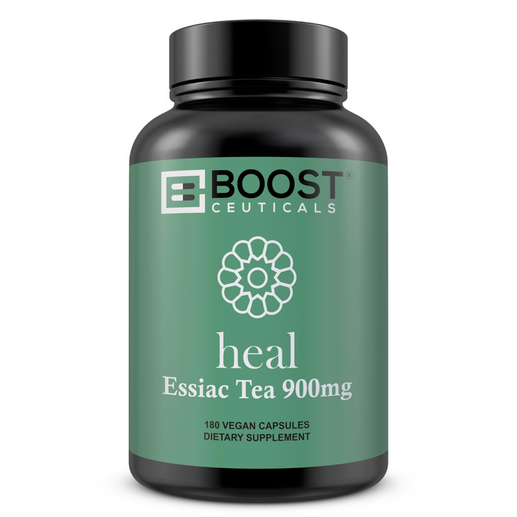 BoostCeuticals Essiac Tea Capsules 180 Count Vegan No Stearates No Silica