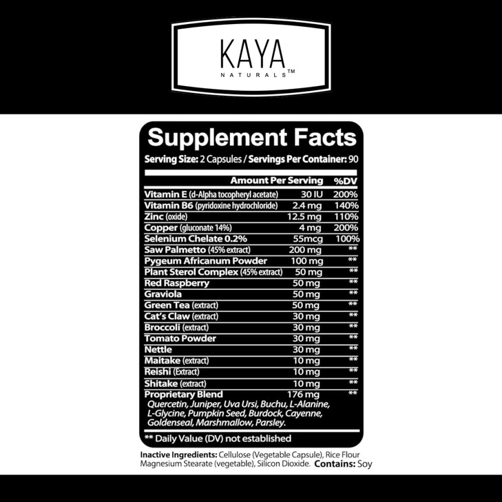 Kaya Naturals Prostate Support