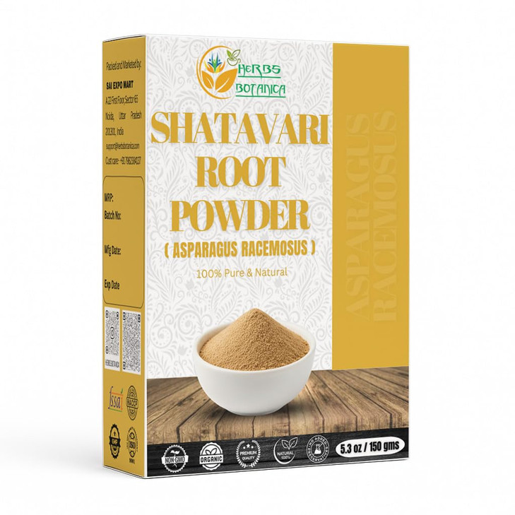 Herbs Botanica Shatavari Powder Natural Asparagus Racemosus for Lactation