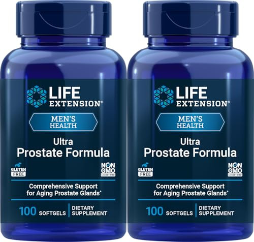 Life Extension Ultra Prostate Formula, 100 Softgels (Pack of 2)