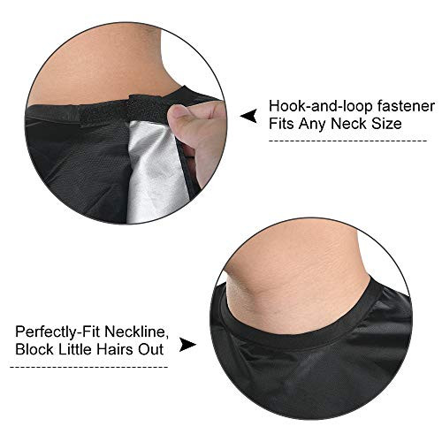 URAQT Barber Cape for Men Women, Barber Apron with Adjustable Velcro Closure Profesional Hair Cutting Cape Haircut Cape Barber Mat Supplies Accessori