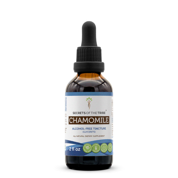 Secrets of the Tribe Chamomile Alcohol-Free Liquid Extract, Chamomile